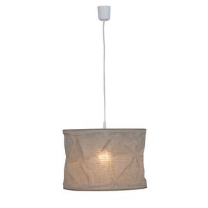 Hanglamp Ezechiel I linnen/ABS - 1 lichtbron