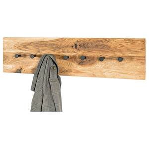 Wandkapstok Oderen I Bruin - Massief hout - 80 x 20 x 6 cm