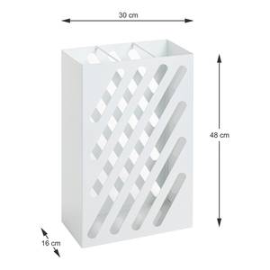 Parasolvoet Fressin Wit - Metaal - 30 x 48 x 16 cm