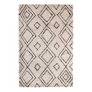 Tapis Puffy IV Coton / Polyester - Beige / Gris