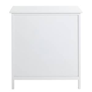 Commode La Hume I Bois massif - Blanc