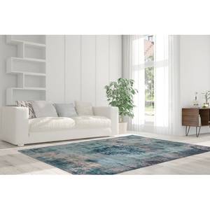 Tapis Vintage 8403 Bleu pétrole - 140 x 200 cm