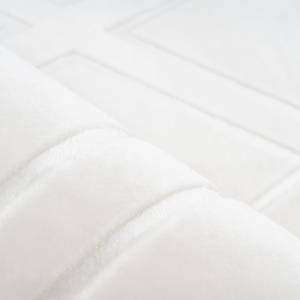 Kurzflorteppich Monroe 300 Kunstfaser - Weiß - 80 x 150 cm