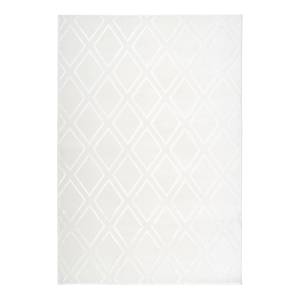 Kurzflorteppich Monroe 300 Kunstfaser - Weiß - 120 x 170 cm