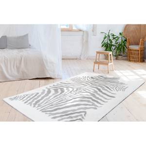 Hoogpolig vloerkleed Rabbit Animal 400 kunstvezels - Grijs / Wit - 160 x 230 cm