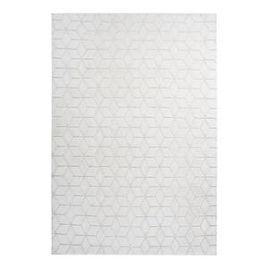 Kurzflorteppich Vivica 125 Kunstfaser - Weiß / Creme - 160 x 230 cm