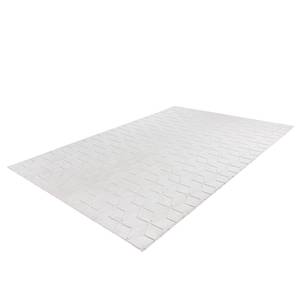 Kurzflorteppich Vivica 125 Kunstfaser - Weiß / Creme - 160 x 230 cm