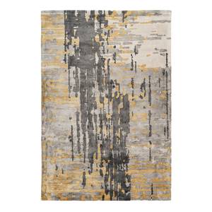 Laagpolig vloerkleed Sinai 225 viscose - grijs/goudkleurig - 160 x 230 cm