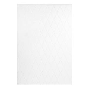 Kurzflorteppich Vivica 225 Kunstfaser - Weiß - 80 x 150 cm