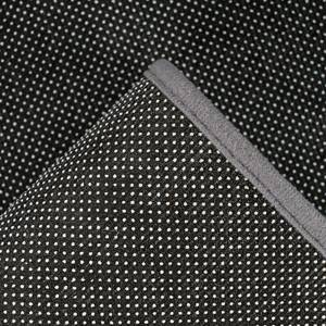 Laagpolig vloerkleed Sally 225 kunstvezels - Zwart/wit - 200 x 290 cm