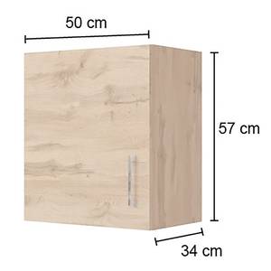 Hängeschrank Sorrento I Wotaneiche Dekor - Breite: 50 cm