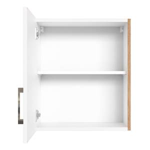 Hängeschrank Sorrento I Wotaneiche Dekor / Weiß - Breite: 50 cm