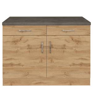 Lage kast Sorrento I Eikenhoutlook wotan - Breedte: 100 cm