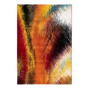 Laagpolig vloerkleed Bangkok Rainbow kunstvezels - meerdere kleuren - 80 x 150 cm