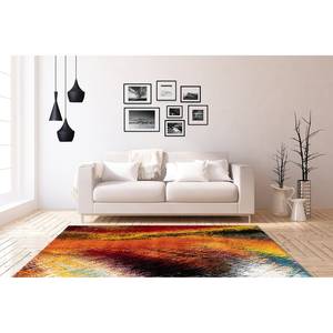 Laagpolig vloerkleed Bangkok Rainbow kunstvezels - meerdere kleuren - 80 x 150 cm