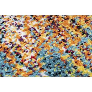 Tapis Bangkok Rainbow Fibres synthétiques - Multicolore - 80 x 150 cm