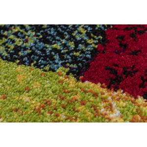 Laagpolig vloerkleed Rangsit Rainbow kunstvezels - meerdere kleuren - 80 x 150 cm
