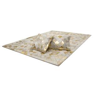 Sierkussen Lavish leer - Goud - 60 x 40 cm