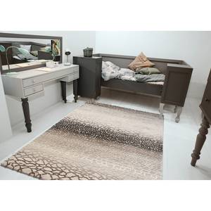 Tapis Jump I Fibres synthétiques - Crème / Taupe