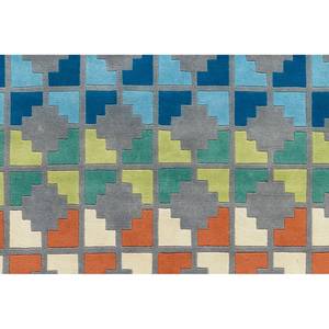 Tapis en laine Cristal Laine - Multicolore