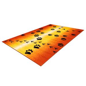 Tapis enfant Lol II Fibres synthétiques - Orange / Jaune