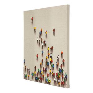 Impression sur toile Multistation Toile - Multicolore