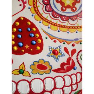 Afbeelding Dodenkop canvas - meerdere kleuren