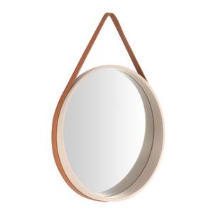 Miroir Ultima Matière plastique / Miroir en verre - Crème