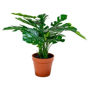 Plante artificielle Monstera Matière plastique - Vert - Hauteur : 45 cm