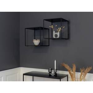 Bougeoir Mira Verre cristallin - Gris