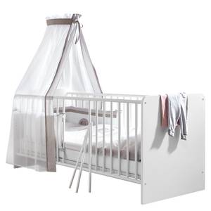 Babykamer Kim II (4-delig) Beige - Plaatmateriaal