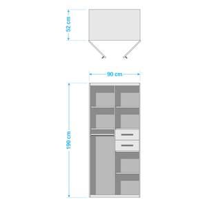 Babykamer Elisa II (4-delig) Beige - Plaatmateriaal