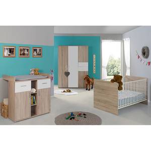 Babyzimmer Ferro III (3-teilig) Beige - Holzwerkstoff