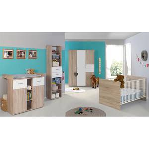 Chambre bébé Elisa IV (4 éléments) Beige - Bois manufacturé