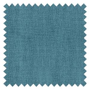 Sofa Mansac (3-Sitzer) Flachgewebe - Flachgewebe Gila: Marineblau