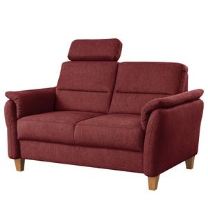 Sofa Baulon (2-Sitzer) Flachgewebe - Flachgewebe Ama: Weinrot