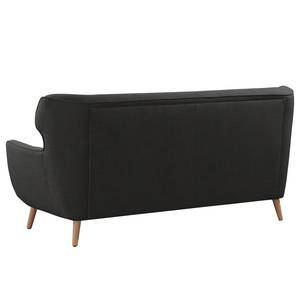 Sofa Mansac (3-Sitzer) Flachgewebe - Flachgewebe Gila: Anthrazit