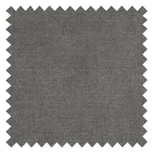 Canapé d’angle Beutin Tissage à plat - Tissu Olea: Gris - Méridienne courte à droite (vue de face) - Sans fonction couchage