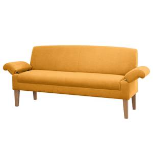 Sofa Gramont (3-Sitzer) Flachgewebe - Flachgewebe Eteri: Senfgelb