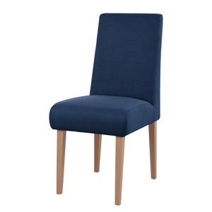 Chaise capitonnée Juillac Tissage à plat - Tissu Olea: Bleu