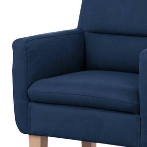 Fauteuil Juillac Tissage à plat - Tissu Olea: Bleu