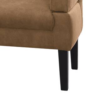 Sofa Gramont (3-Sitzer) Antiklederlook - Microfaser Priya: Braun