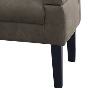 Sofa Gramont (2-Sitzer) Antiklederlook - Microfaser Priya: Anthrazit
