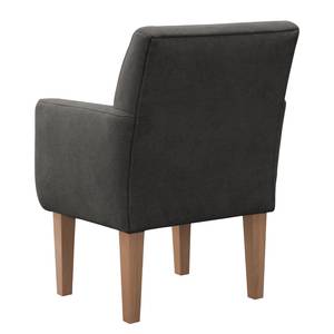 Fauteuil Gramont vlakweefsel - Platweefsel Eteri: Grijs