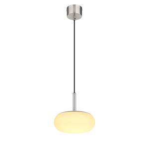 LED-Pendelleuchte Matty I Milchglas / Eisen - 1-flammig