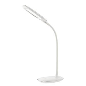 LED-tafellamp Minea I polypropeen/ijzer - 1 lichtbron - Wit