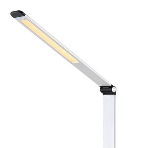 LED-tafellamp Kabira polypropeen/ijzer - 1 lichtbron - Zwart/wit