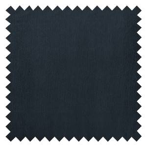 Repose-pieds capitonné Monteux Velours - Velours Ravi: Bleu foncé - 63 x 63 cm