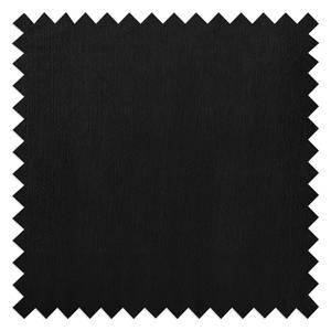 Polsterhocker Monteux Samt - Samt Ravi: Schwarz - 63 x 63 cm