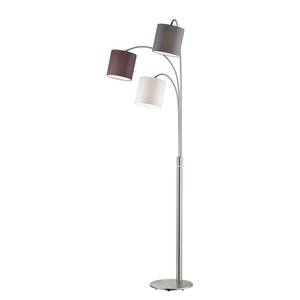 Staande lamp Fournels textielmix/ijzer - 3 lichtbronnen